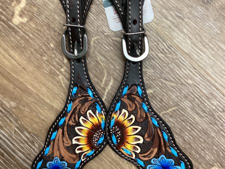 SPUR STRAPS, SUNFLOWER blue Online