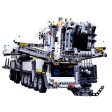 7692pcs MOC High Level Small Particles Assembly Model Building Block Crane Gift Kit with RC Motor with Motor and Remote Control For Discount