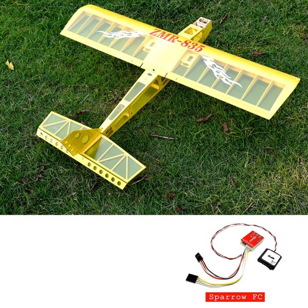 ZMR835 ZMR-835 835mm Wingsplan Balsa Wood RC Airplane KIT PNP with GPS Sparrow FC Flight Controller Fixed Wing Aircraft Online