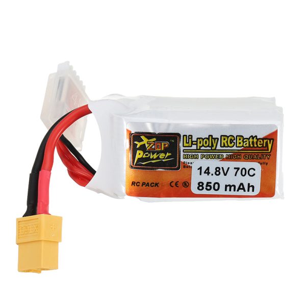 ZOP Power 14.8V 850mAh 70C 4S Lipo Battery XT60 Plug For Discount