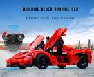 RCtown Remote Control Electric Sports Car Model Toy DIY Assemble Building Blocks RC Car Children Gifts Online now