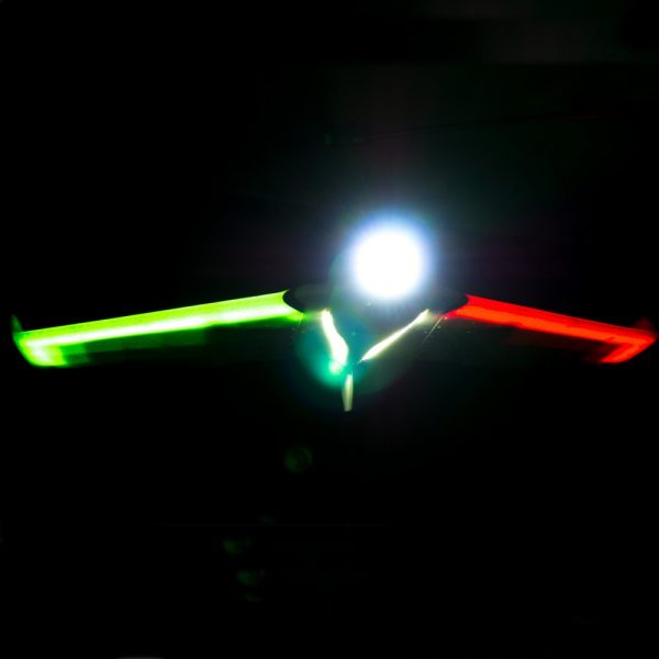 ZOHD Orbit Neon 900mm Wingspan EPP FPV Night Flying Wing RC Airplane PNP Integrated LED Light Strip Fashion