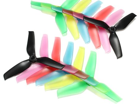 10 Pairs Racerstar 5042 5x4.2x3 3 Blade Propeller 5.0mm Mounting Hole For RC Drone FPV Racing Multi Rotor For Cheap