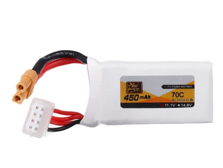 ZOP Power 11.1V 450mAh 70C 3S Lipo Battery XT30 Plug for FPV Racing Multi Rotor Fashion