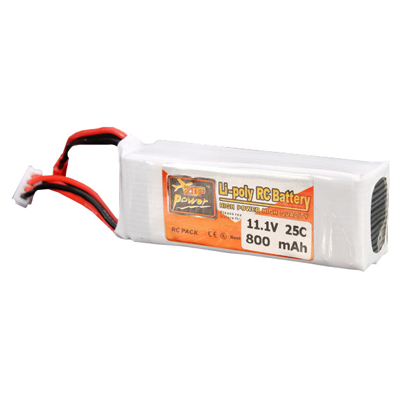 ZOP Power 11.1V 800MAH 3S 25C Lipo Battery JST Plug Discount