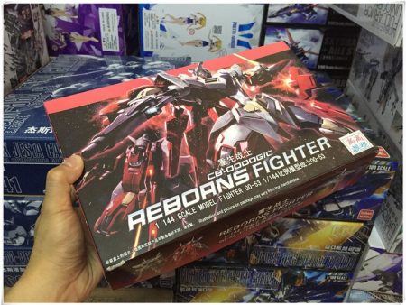 New Gundam Model HG 1:144 Scale Mobile Fighter Reborns CB-OOOOG C Mobile Suit Kids Toys Included in Base For Cheap