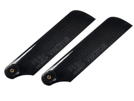 1 Pair RJX 115mm Carbon Fiber Tail Blade For 700 RC Helicopter Cheap