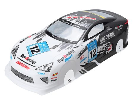 1 10 RC On-Road Drift Car Body Painted PVC Shell for Lexu s LF-A Vehicle Online now