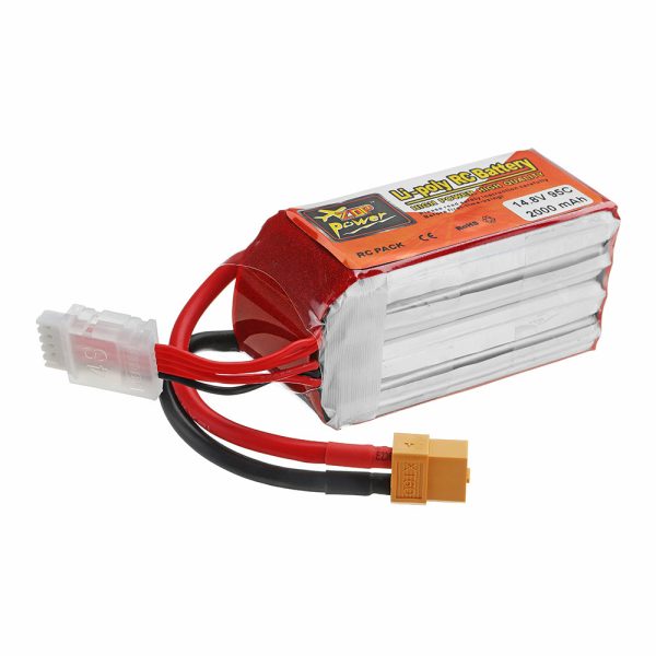 ZOP POWER 14.8V 2000mAh 95C 4S Lipo Battery With XT60 Plug For RC Models Sale