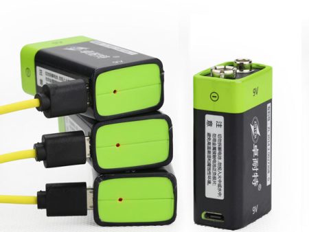 ZNTER S19 9V 400mAh USB Rechargeable 9V Lipo Battery Online