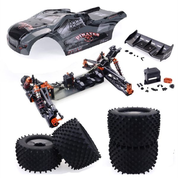 ZD Racing 9021 V3 1 8 4WD 80km h Brushless RC Car Frame Kit without Electronic Parts Cheap