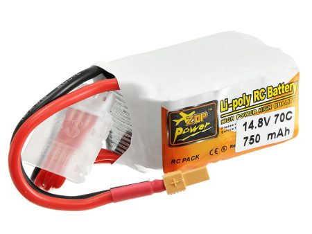 ZOP Power 14.8V 750mAh 4S 70C Lipo Battery XT30 Plug Sale