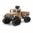 Fayee FY001 1 16 2.4G 4WD Rc Car 720P 0.3MP WIFI FPV Brushed Off-road Military Truck W  LED Light Hot on Sale