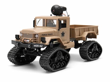 Fayee FY001 1 16 2.4G 4WD Rc Car 720P 0.3MP WIFI FPV Brushed Off-road Military Truck W  LED Light Hot on Sale