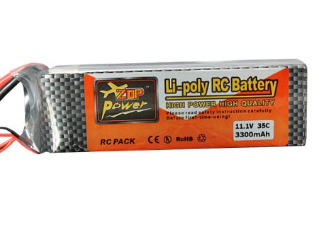 ZOP Power 11.1V 3300MAH 3S 35C Lipo Battery XT60 Plug Hot on Sale