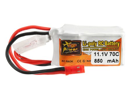 ZOP Power 11.1V 850mah 70C 3S  Lipo Battery JST Plug Sale