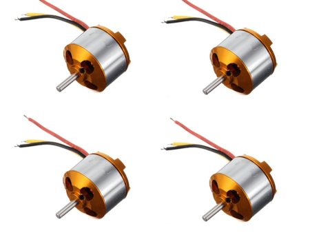 4PCS XXD A2212 1000KV Brushless Motor 2-3S For RC Airplane Quadcopter Online