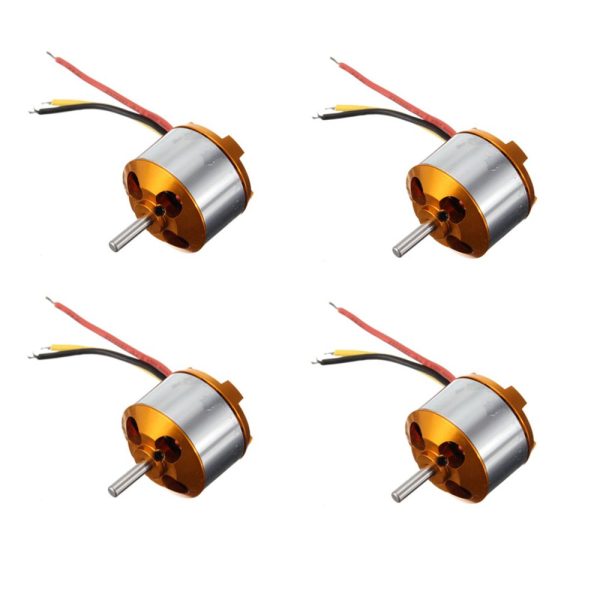 4PCS XXD A2212 1000KV Brushless Motor 2-3S For RC Airplane Quadcopter Online