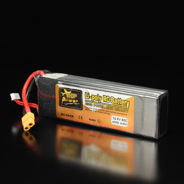 ZOP Power 14.8V 4000mAh 4S 60C Lipo Battery XT60 Plug Online Hot Sale