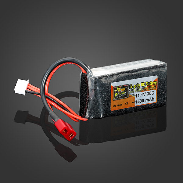 ZOP Power 11.1V 1500MAH 3S 30C Lipo Battery T Plug For Cheap