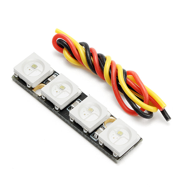 0.7g Super Mini WS2812B RGB5050 4 Bit Colorful LED Strip for Naze32 F3 F4 Flight Controller RC Drone Online