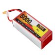 ZOP Power 22.2V 8000mAh 75C 6S Lipo Battery XT60 Plug for RC Drone Online