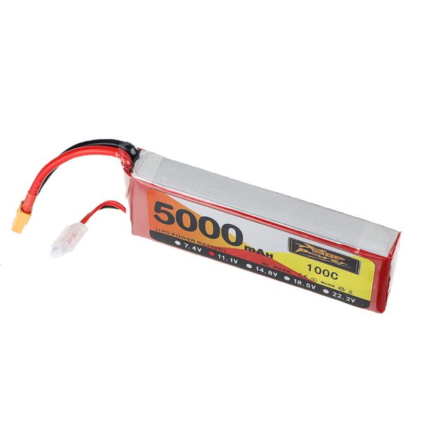 ZOP Power 11.1V 5000mAh 100C 3S Lipo Battery XT60 Plug for RC Quadcopter Car Airplane Online Hot Sale