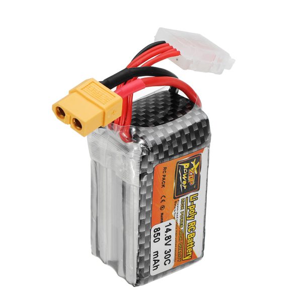 ZOP Power 14.8V 850mAh 30C 4S Lipo Battery XT60 Plug for RC Drone on Sale