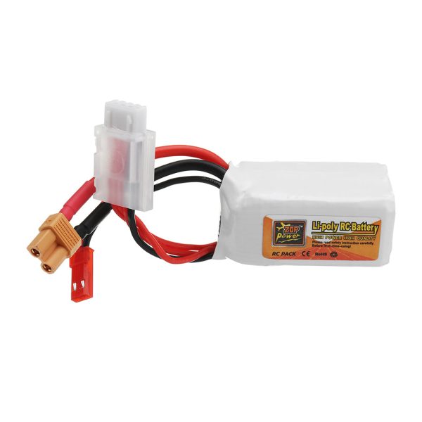 ZOP POWER 11.1V 550mAh 70C 3S Lipo Battery With JST XT30 Plug For RC Models Cheap