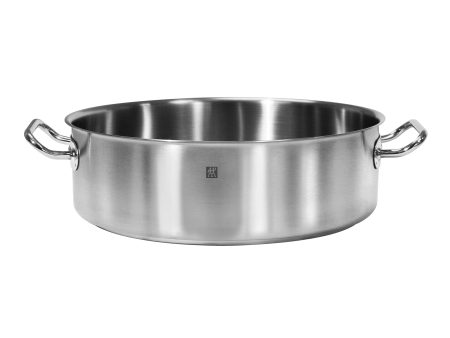 Zwilling Commercial 12-qt Stainless Steel Rondeau Pan without a Lid For Discount