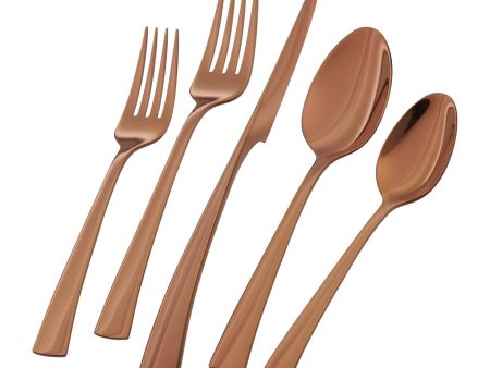 Zwilling Bellasera 20-pc 18 10 Stainless Steel Flatware Set - Rose Gold Discount