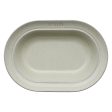 Staub Ceramic Dinnerware 10-inch Oval Serving Dish - White Truffle Fashion