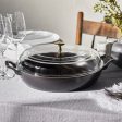 Staub Cast Iron Braiser with Glass Lid, Dutch Oven, 3.5-quart, serves 3-4, Made in France, Matte Black Online Sale