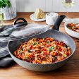 Ballarini Parma by Henckels Forged Aluminum 11-inch Nonstick Stir Fry Pan with Lid, Made in Italy Supply