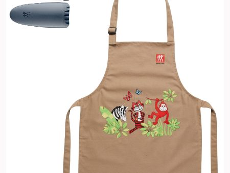 Zwilling Twinny Kids Chefs Knife and Apron 2-pc set - Blue Online