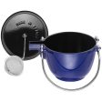 Staub Cast Iron 1-qt Round Tea Kettle - Dark Blue on Sale