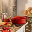 Ballarini Bellamonte Cast Iron 4.75-qt Oval Dutch Oven - Pomodoro Red Online