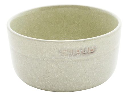 Staub Ceramic Dinnerware 4-pc 5-inch Cereal Bowl Set - White Truffle Online now