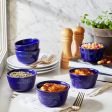 Henckels Ceramic 6-pc Round Ramekin Set - Dark Blue For Discount