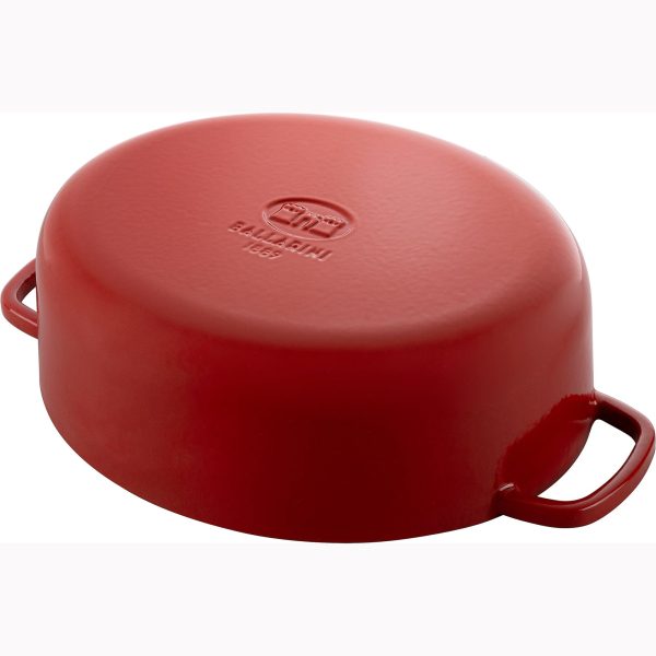 Ballarini Bellamonte Cast Iron 4.75-qt Oval Dutch Oven - Pomodoro Red Online